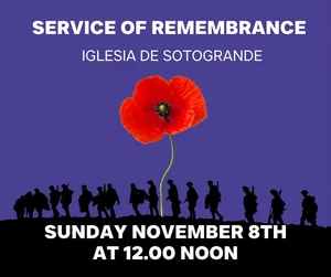 Remembrance Sunday Service in Sotogrande