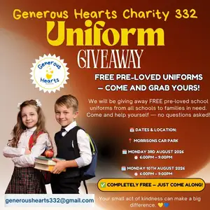 Generous Hearts 332 Uniform Giveaway