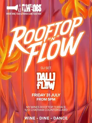 Rooftop N Flow with DJ Dalliflow at My Wines