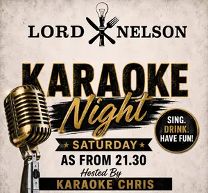 Karaoke with Chris at Lord Nelson - 26 September 2026