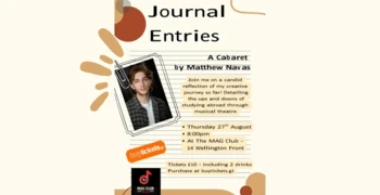 Journal Entries: A Cabaret by Matthew Navas