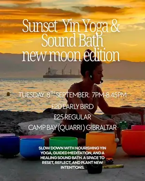Sunset Yin Yoga & Sound Bath - New Moon Edition