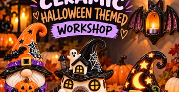 Ceramic Halloween Workshops at Klay & Krafts