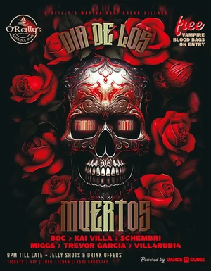 Día de los Muertos Friday at O’Reilly’s