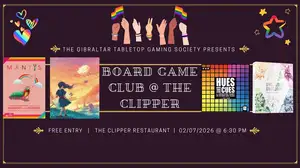 Board Game Club at The Clipper - Roll With Pride Edition