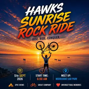 Hawks Sunrise Rock Ride