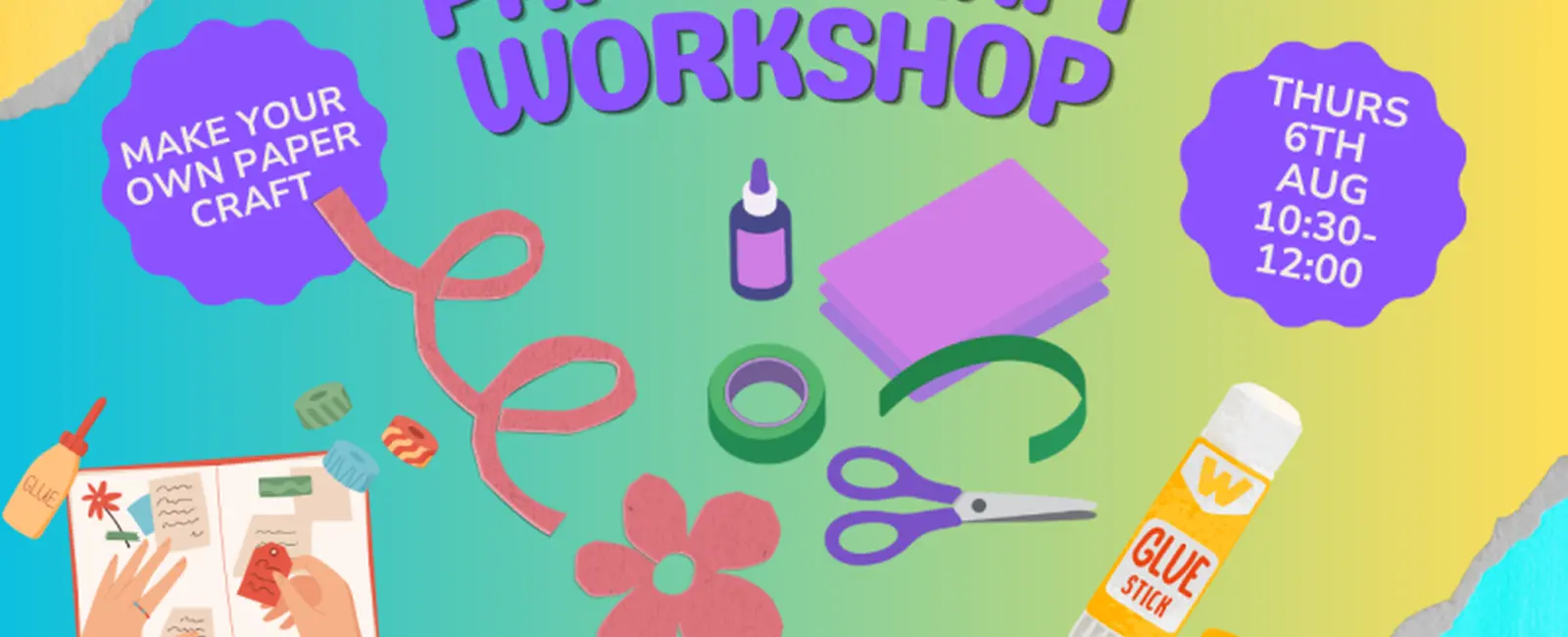 Paper Craft Workshop - Summer programme!