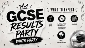 GCSE Results 2026 White Party