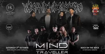 wecandividebyzero + Mind Traveller at Rock on the Rock