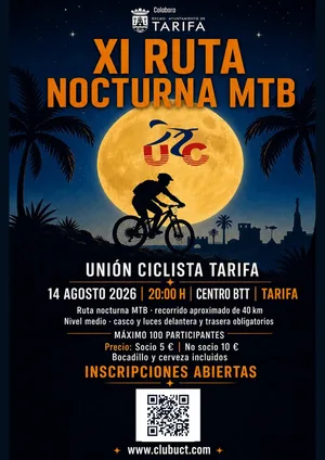 XI Tarifa Night Mountain Bike Route