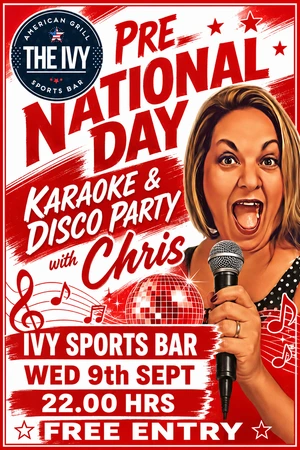 Pre-National Day Karaoke & Disco Party with Chris