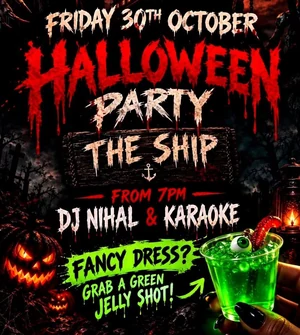 Halloween Party with DJ Nihal at The Ship