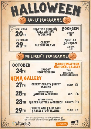 Spooky Storytelling and Art — Youth Saturdays at City Hall