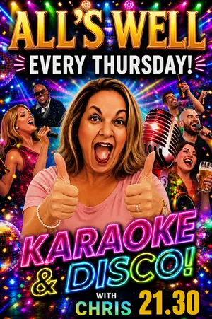 Karaoke Night at All's Well Pub