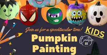 Kids Pumpkin Painting at O'Reilly's Marina Bar