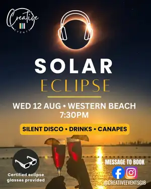 Solar Eclipse Silent Disco at Western Beach