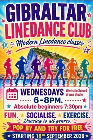 Gibraltar Linedance Club Modern Linedance Classes