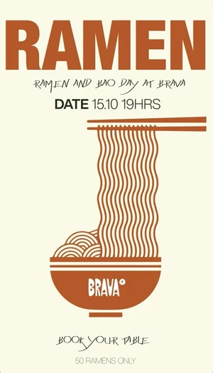 Ramen & Bao Day at Brava
