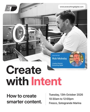 Create with Intent — Free Digital Content Workshop
