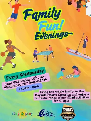 Family Fun Evenings at Bayside Sports Complex