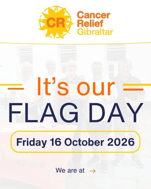 Cancer Relief Gibraltar Flag Day — 16 October