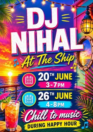 Happy Hour with DJ Nihal!