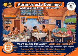 World Cup Final Night at The Den