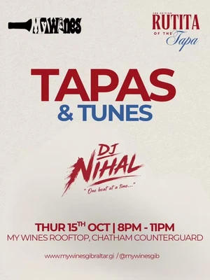 Tapas & Tunes with DJ Nihal at My Wines