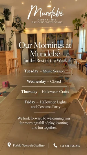 Halloween Mornings at Mundebé