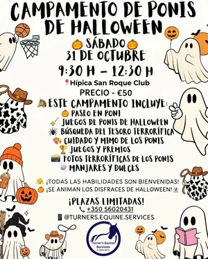 Halloween Pony Camp at Hípica San Roque Club