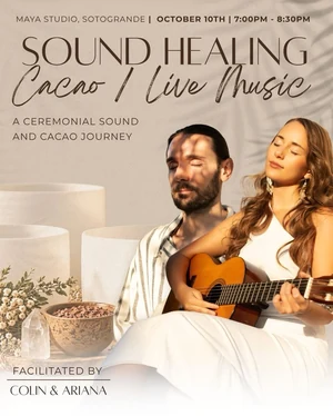 Ceremonial Cacao & Immersive Sound Journey at MAYA