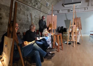 Weekly Life Drawing at the Fine Arts Gallery