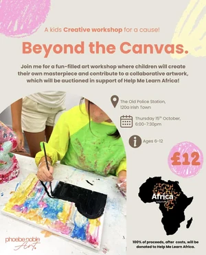 Beyond the Canvas – Children’s Charity Art Workshop