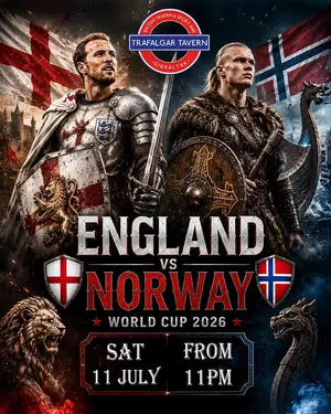 England v Norway World Cup Screening at Trafalgar Sports Bar