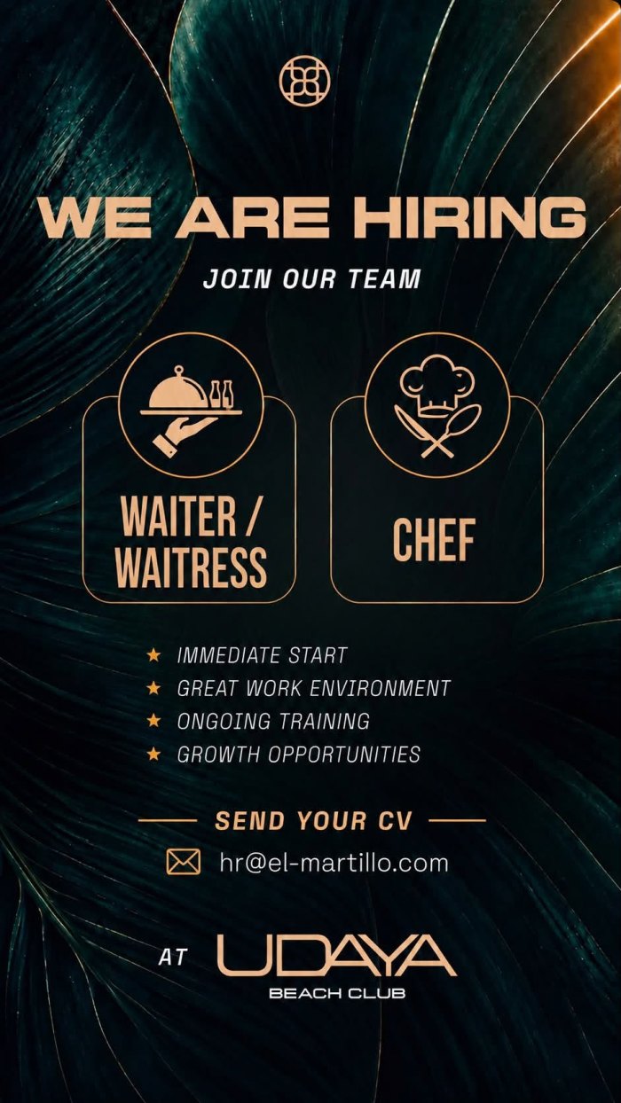 Camarero / Camarera / Chef