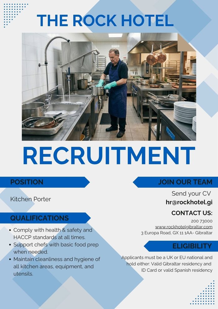Kitchen Porter