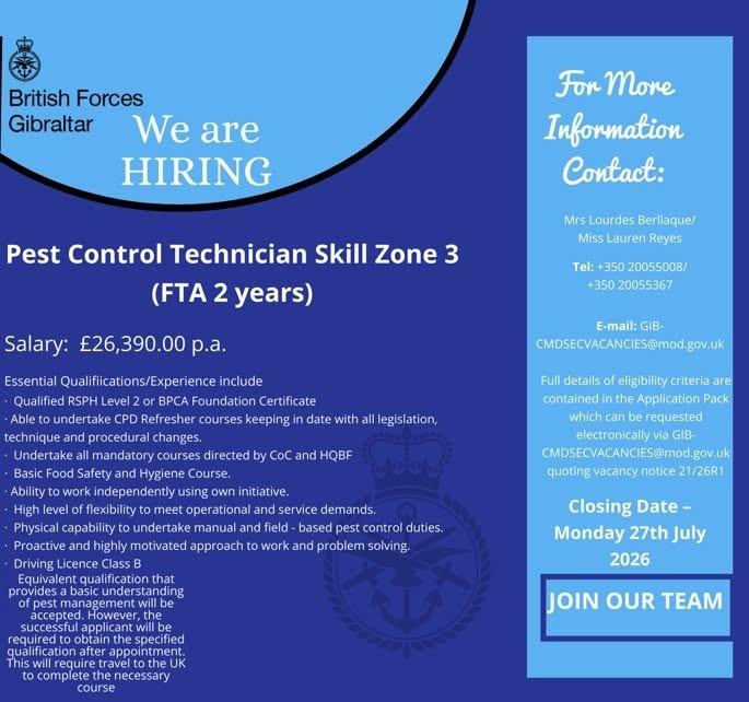 Pest Control Technician Skill Zone 3