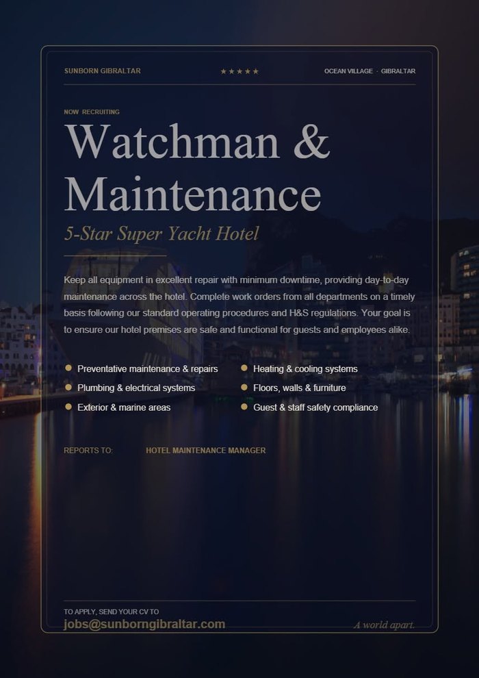 Watchman & Maintenance