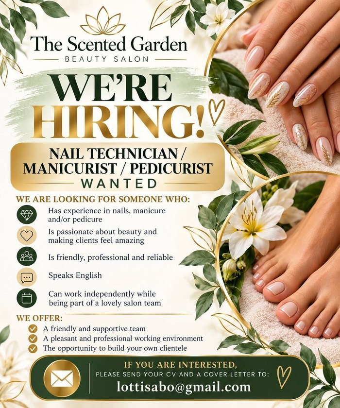 Técnico/a de uñas / Manicurista / Pedicurista