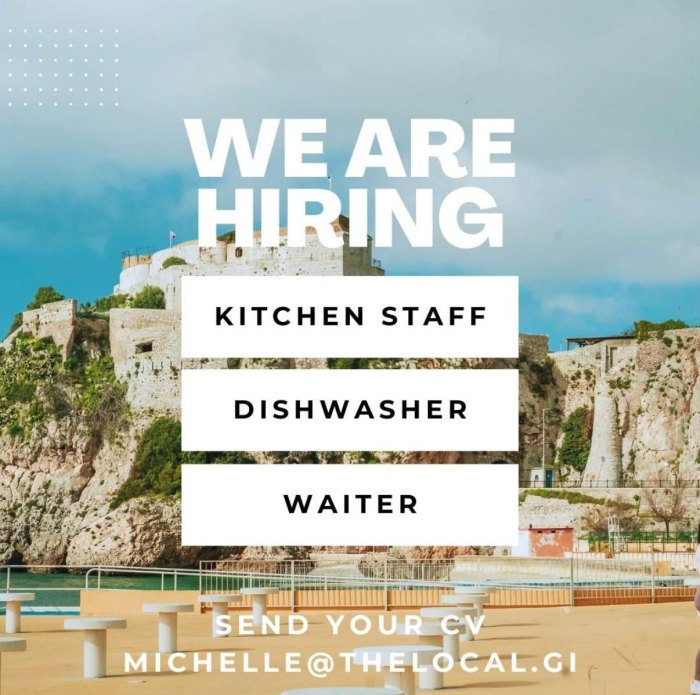 Waiter / Kitchen Helper / Dishwasher