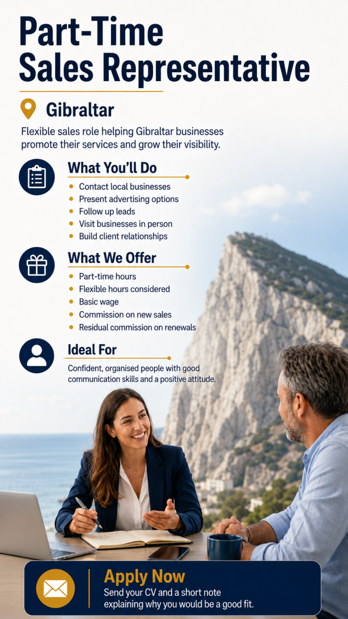 Part-Time Sales Representative