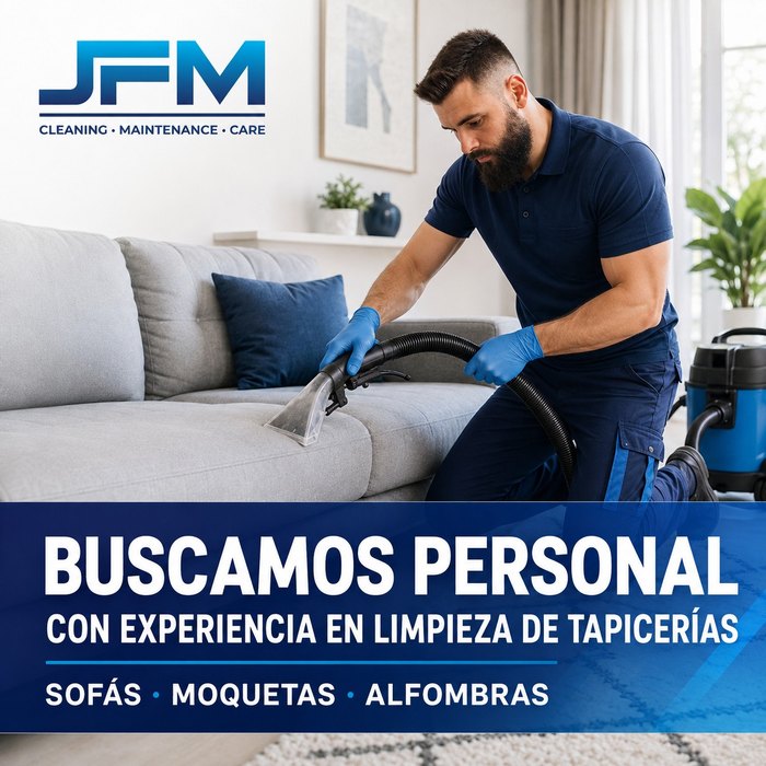 Upholstery Cleaning Worker