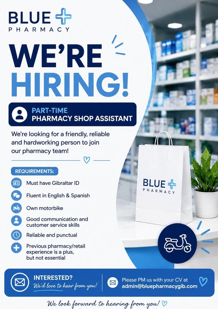 Part-Time Pharmacy Shop Assistant