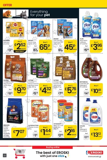 Selected Laundry and Household Cleaning Multibuys