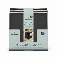Save £10 on the Black Teddy Fluffy Storage Ottoman