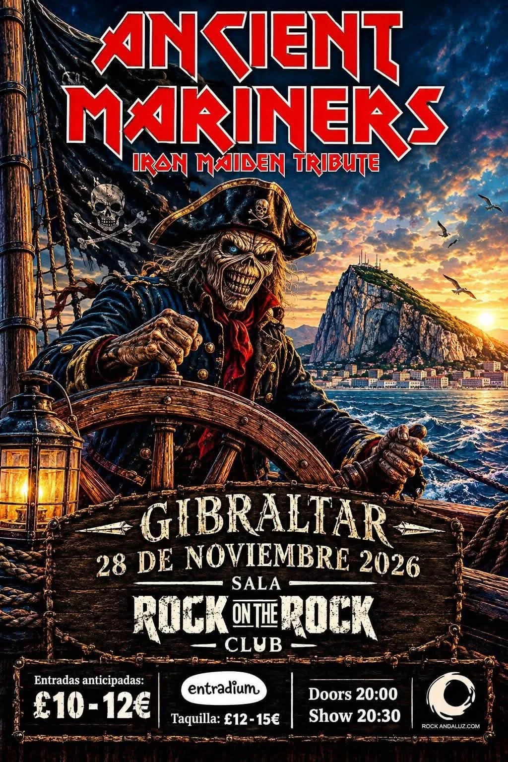 Advance Tickets for Ancient Mariners — Iron Maiden Tribute