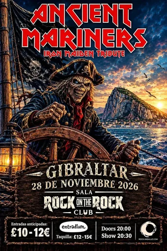 Advance Tickets for Ancient Mariners — Iron Maiden Tribute