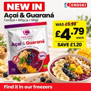 Save £1.20 on Coraçai Açaí & Guaraná 400g