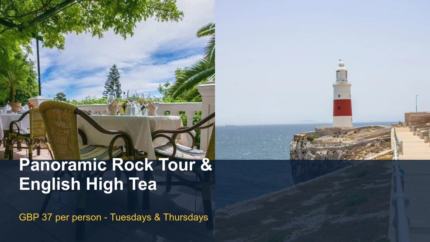Panoramic Rock Tour & English High Tea for £37