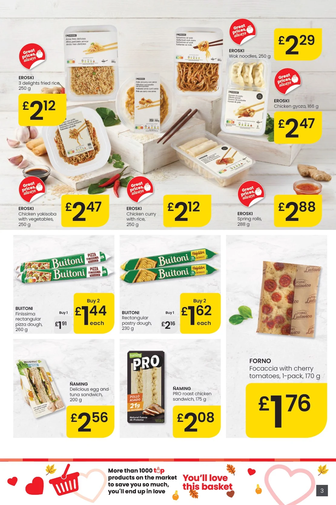 Selected Chilled Food and Plant Drink Multibuys